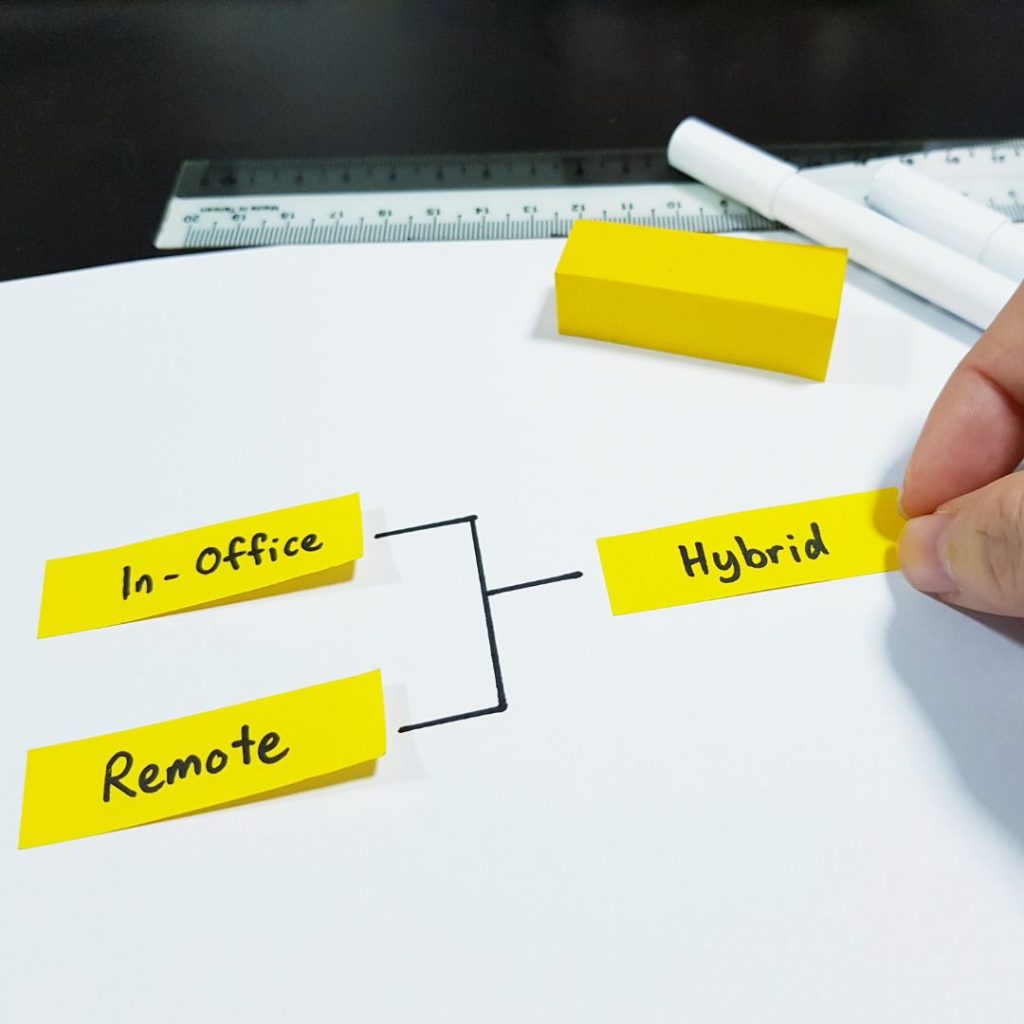 remote vs hybrid